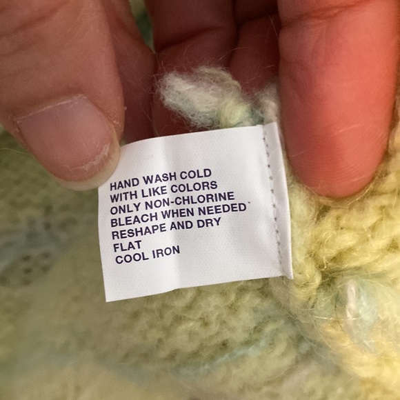 Gap L mohair & wool snapped cowl neck sweater - Picture 4 of 5